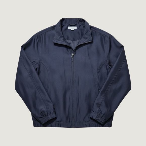 Cutter & Buck Other - Cutter & Buck CB WindTec Mens Medium Navy Blue Full Zip Windbreaker Jacket‎